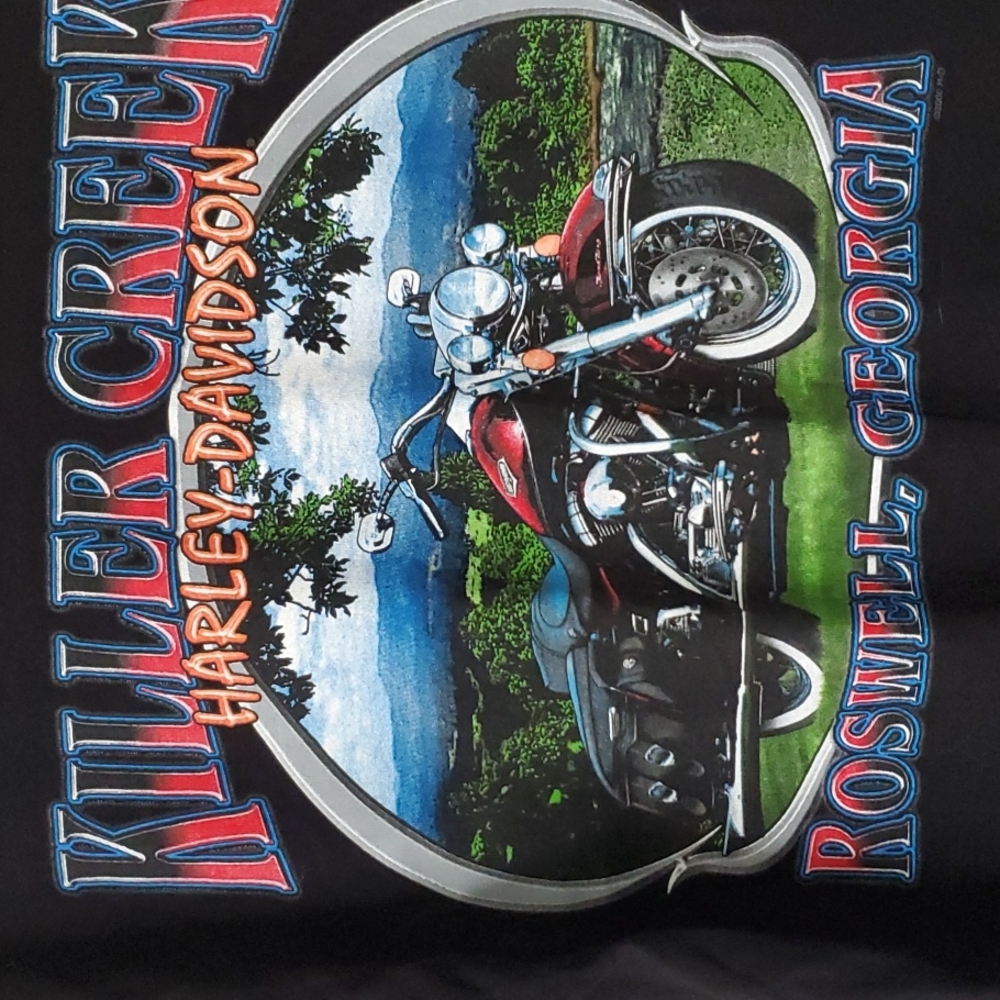 NWOT Harley Davidson Killer Creek Roswell,  Georgia Vintage Tshirt ©️ 2008 H-D